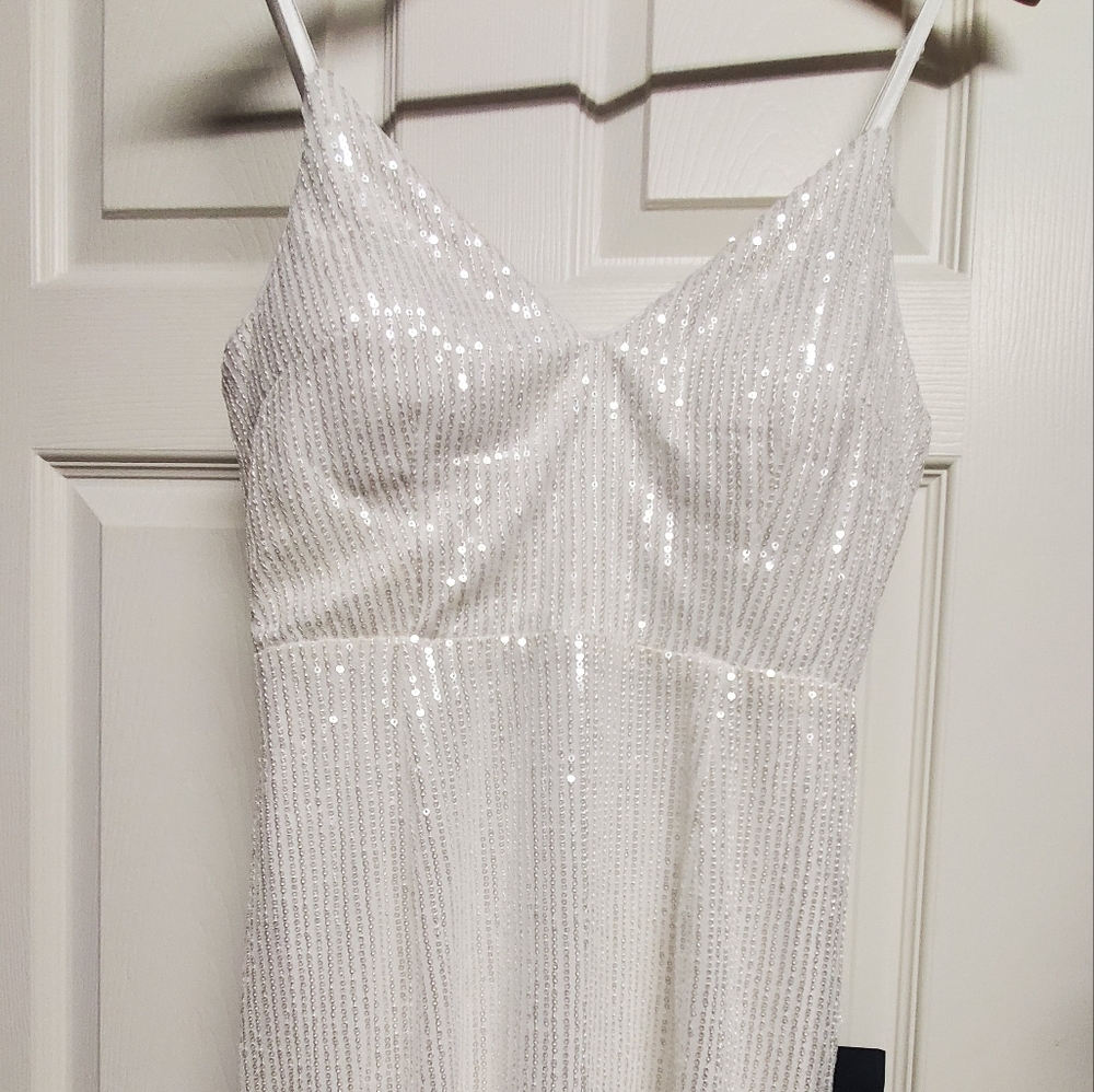 White mini dress lulus